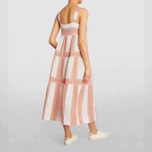 knee length dresses for ladies Three Graces Yola Dress In Palm Green main image 1